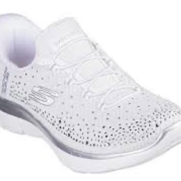 Skechers Shoes - Skechers Women's White Slip-On Athletic Shoe Sz 6
